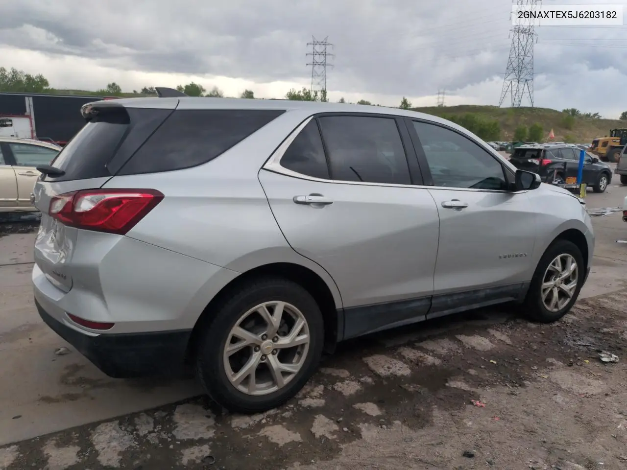 2018 Chevrolet Equinox Lt VIN: 2GNAXTEX5J6203182 Lot: 56691335