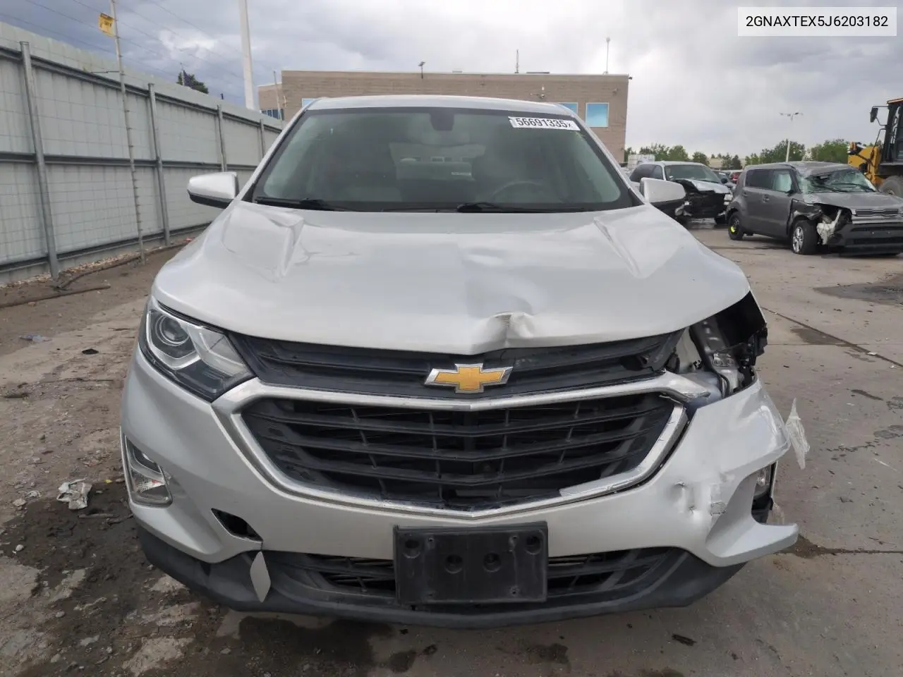 2018 Chevrolet Equinox Lt VIN: 2GNAXTEX5J6203182 Lot: 56691335