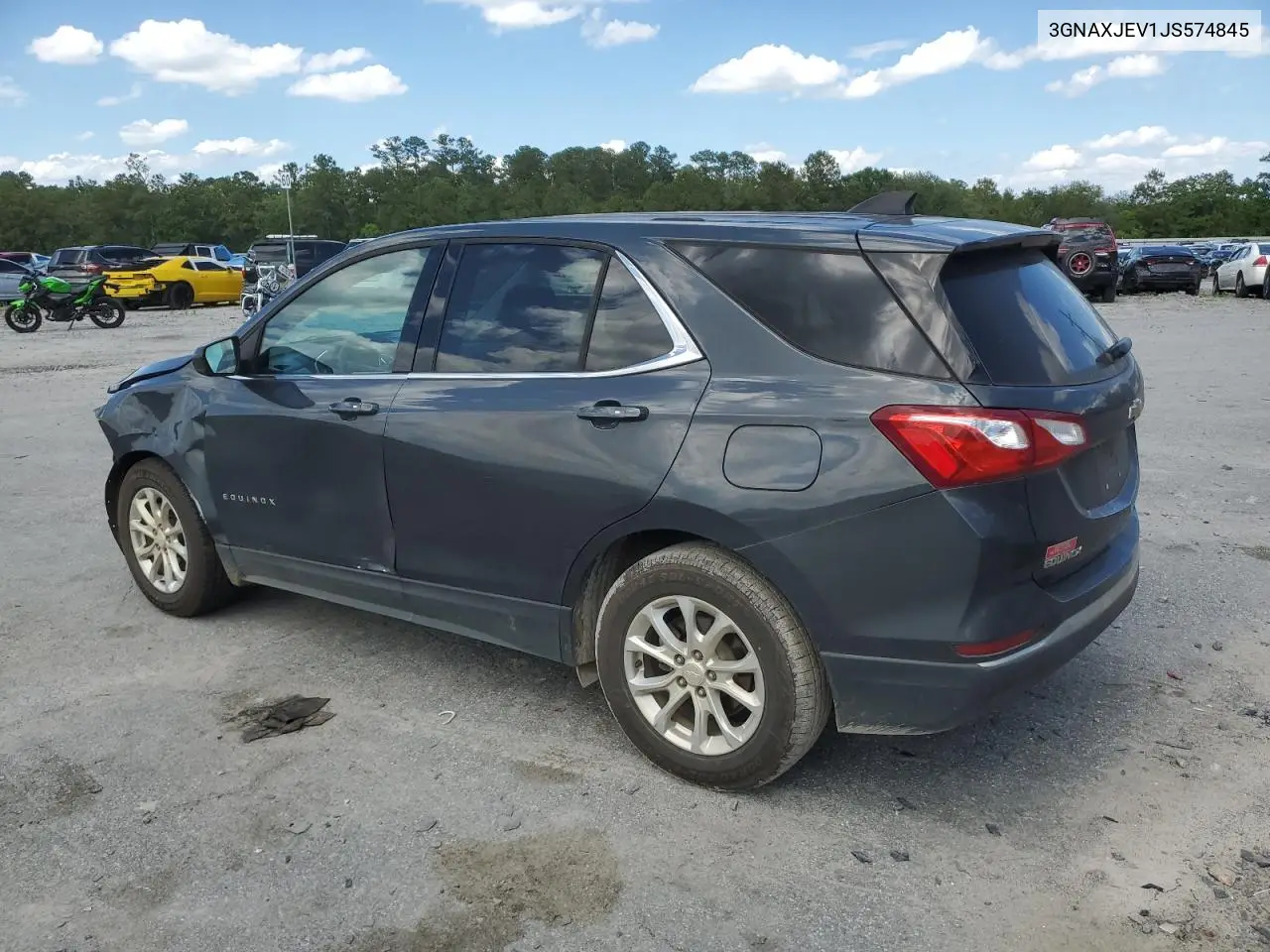 2018 Chevrolet Equinox Lt VIN: 3GNAXJEV1JS574845 Lot: 56745235