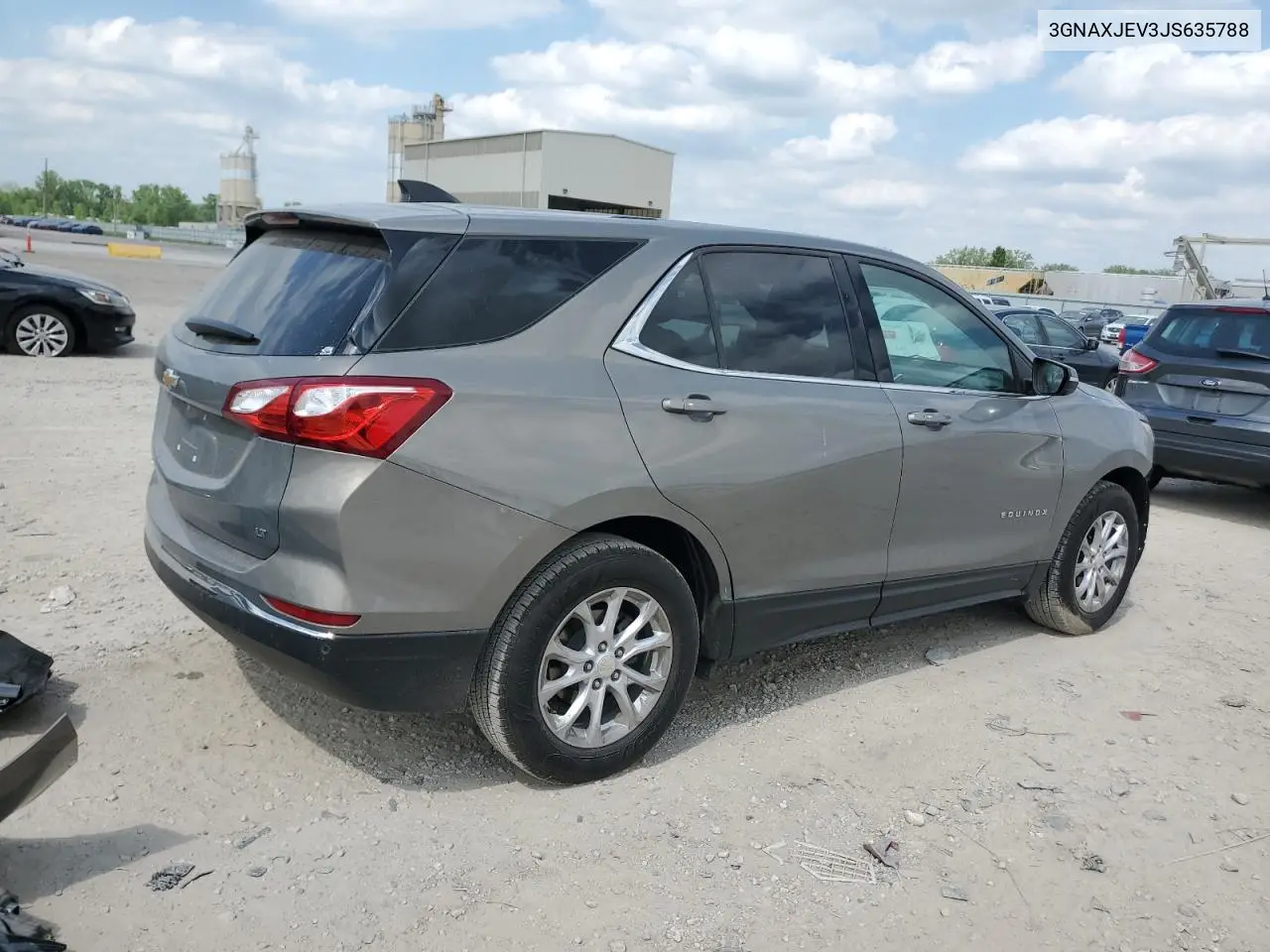 2018 Chevrolet Equinox Lt VIN: 3GNAXJEV3JS635788 Lot: 56753565
