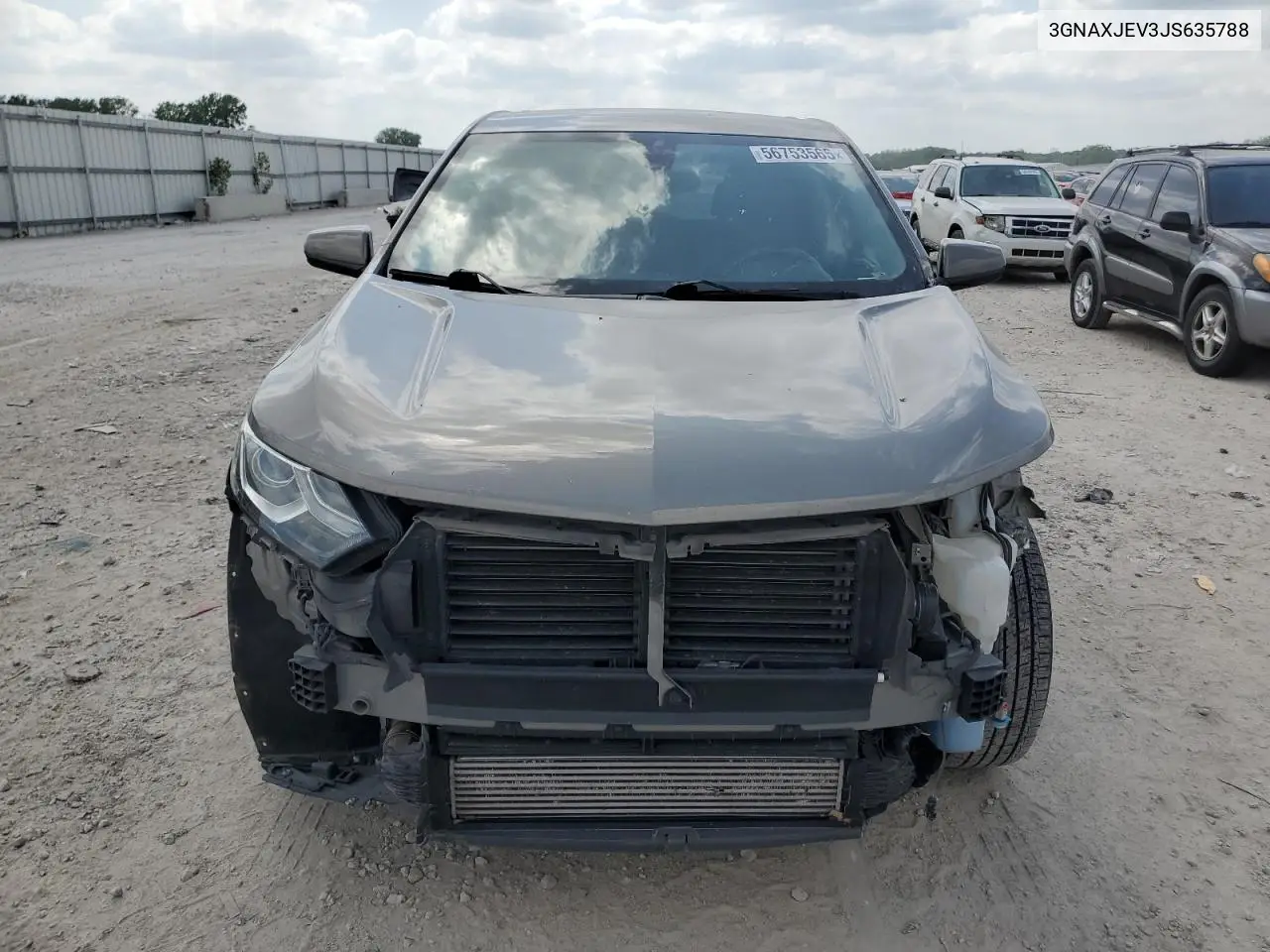 2018 Chevrolet Equinox Lt VIN: 3GNAXJEV3JS635788 Lot: 56753565