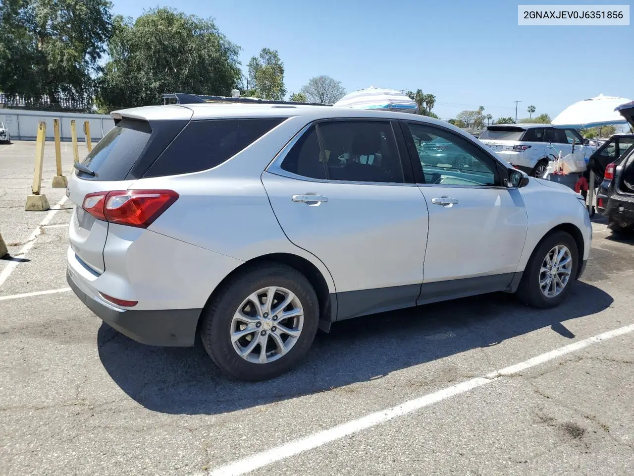 2018 Chevrolet Equinox Lt VIN: 2GNAXJEV0J6351856 Lot: 56892575