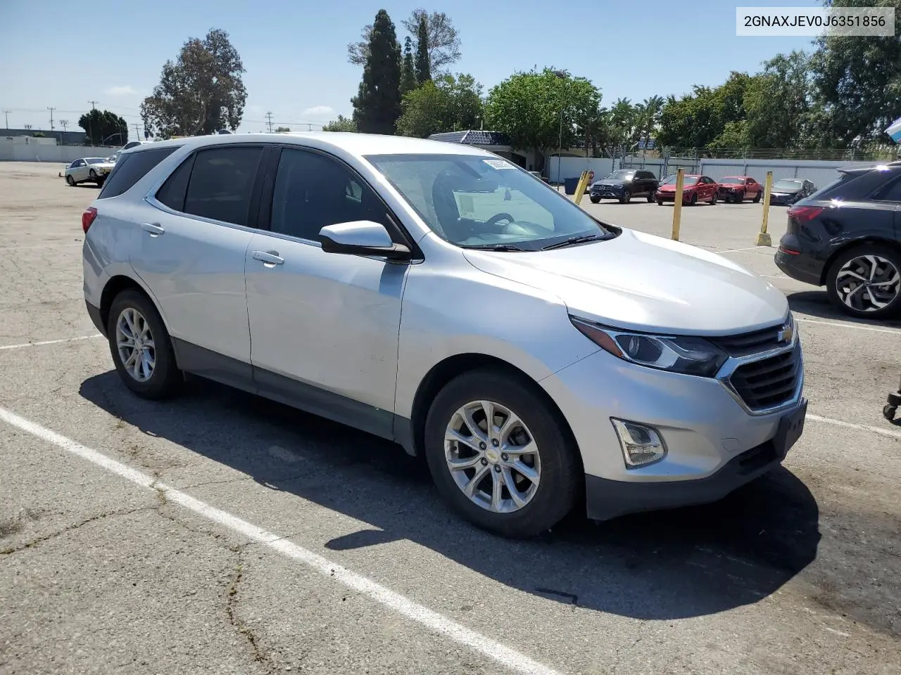 2018 Chevrolet Equinox Lt VIN: 2GNAXJEV0J6351856 Lot: 56892575