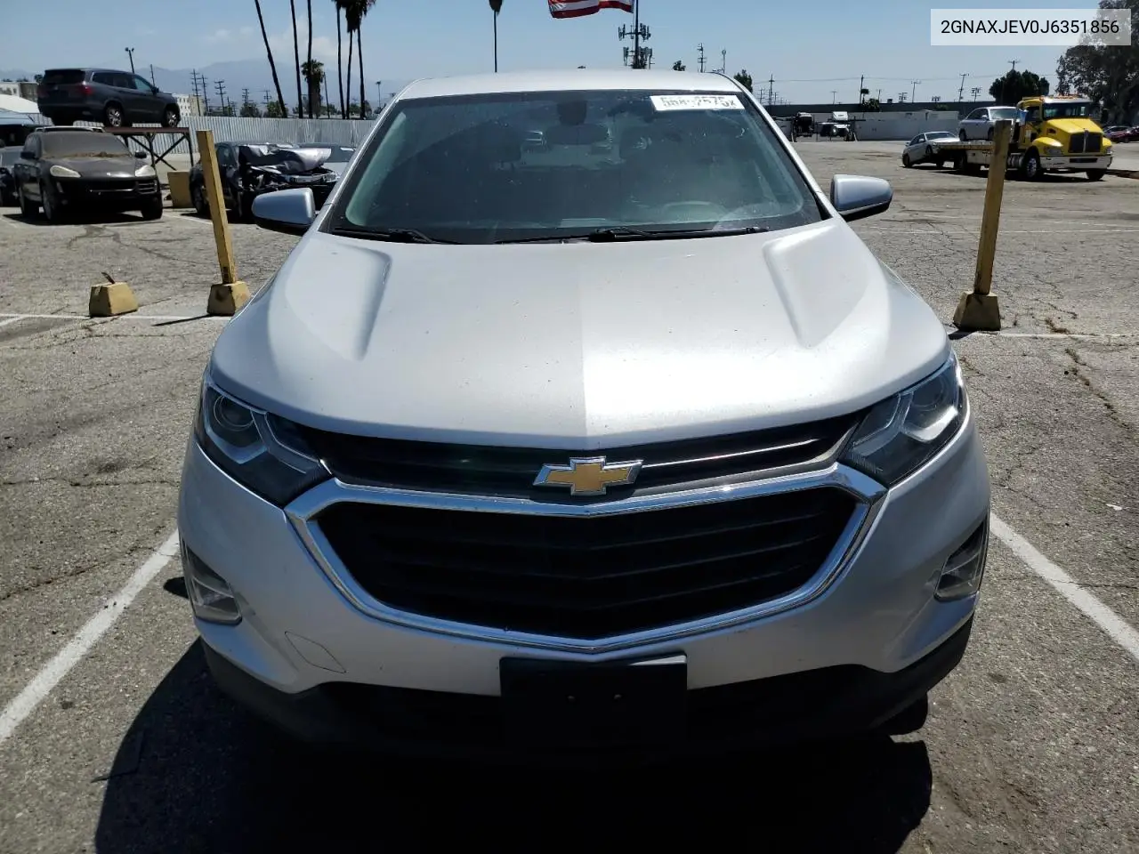 2018 Chevrolet Equinox Lt VIN: 2GNAXJEV0J6351856 Lot: 56892575