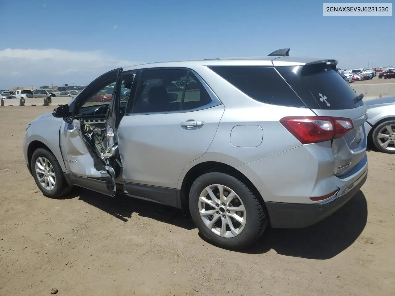 2018 Chevrolet Equinox Lt VIN: 2GNAXSEV9J6231530 Lot: 56933335