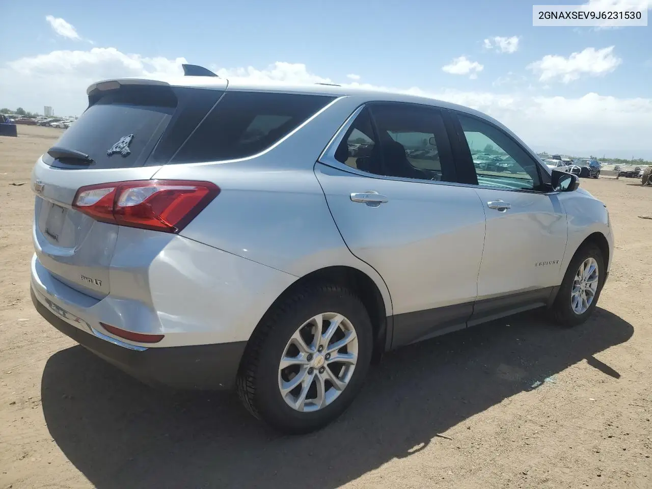 2018 Chevrolet Equinox Lt VIN: 2GNAXSEV9J6231530 Lot: 56933335