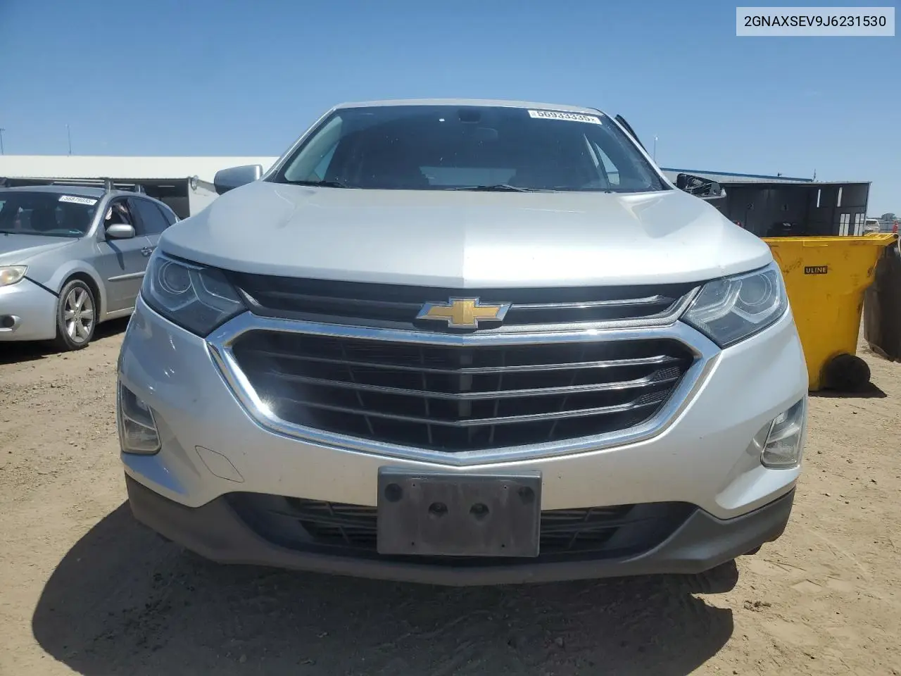 2018 Chevrolet Equinox Lt VIN: 2GNAXSEV9J6231530 Lot: 56933335