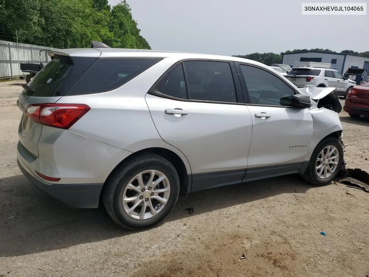 2018 Chevrolet Equinox Ls VIN: 3GNAXHEV0JL104065 Lot: 56938715