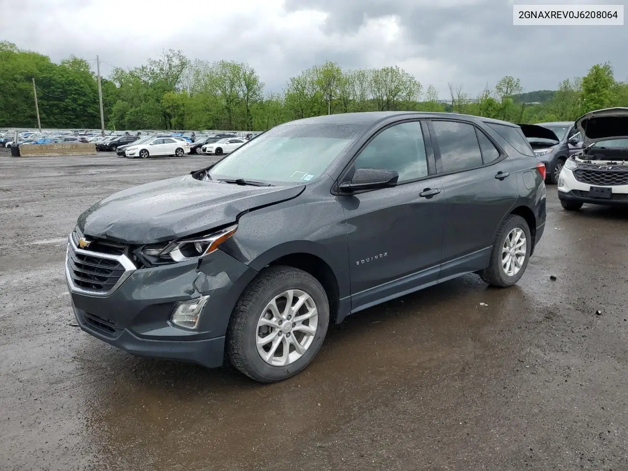 2018 Chevrolet Equinox Ls VIN: 2GNAXREV0J6208064 Lot: 57111625
