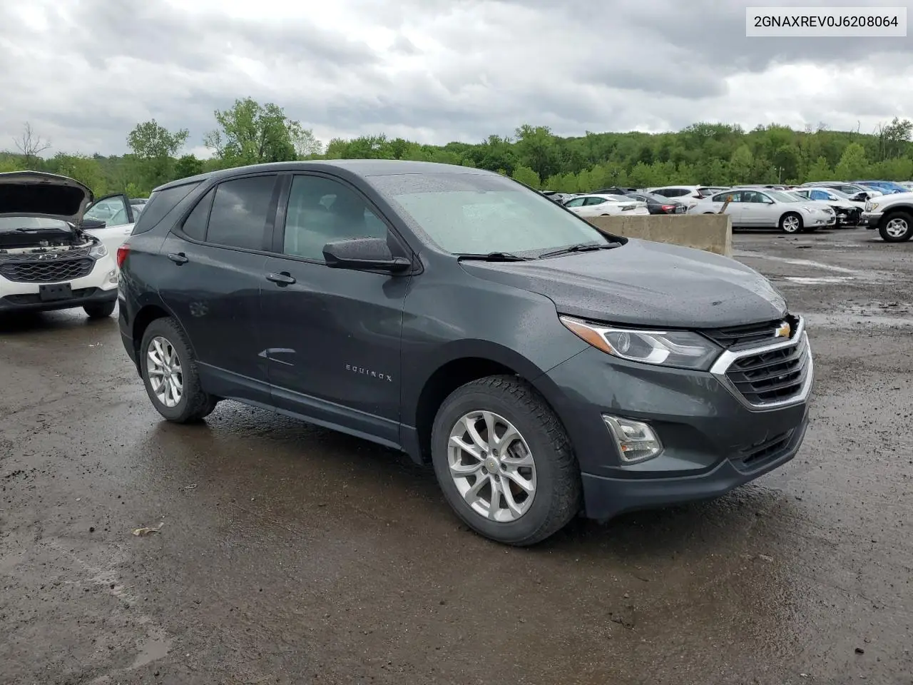 2018 Chevrolet Equinox Ls VIN: 2GNAXREV0J6208064 Lot: 57111625