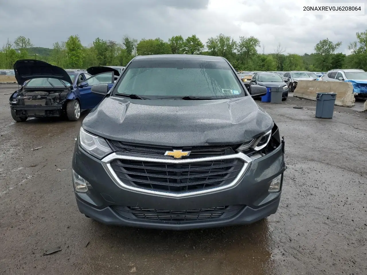 2018 Chevrolet Equinox Ls VIN: 2GNAXREV0J6208064 Lot: 57111625