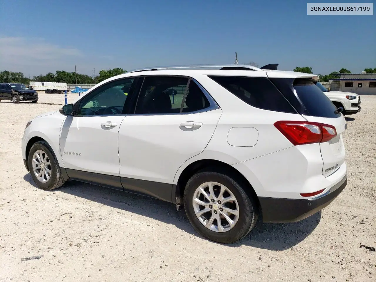 2018 Chevrolet Equinox Lt VIN: 3GNAXLEU0JS617199 Lot: 57232715