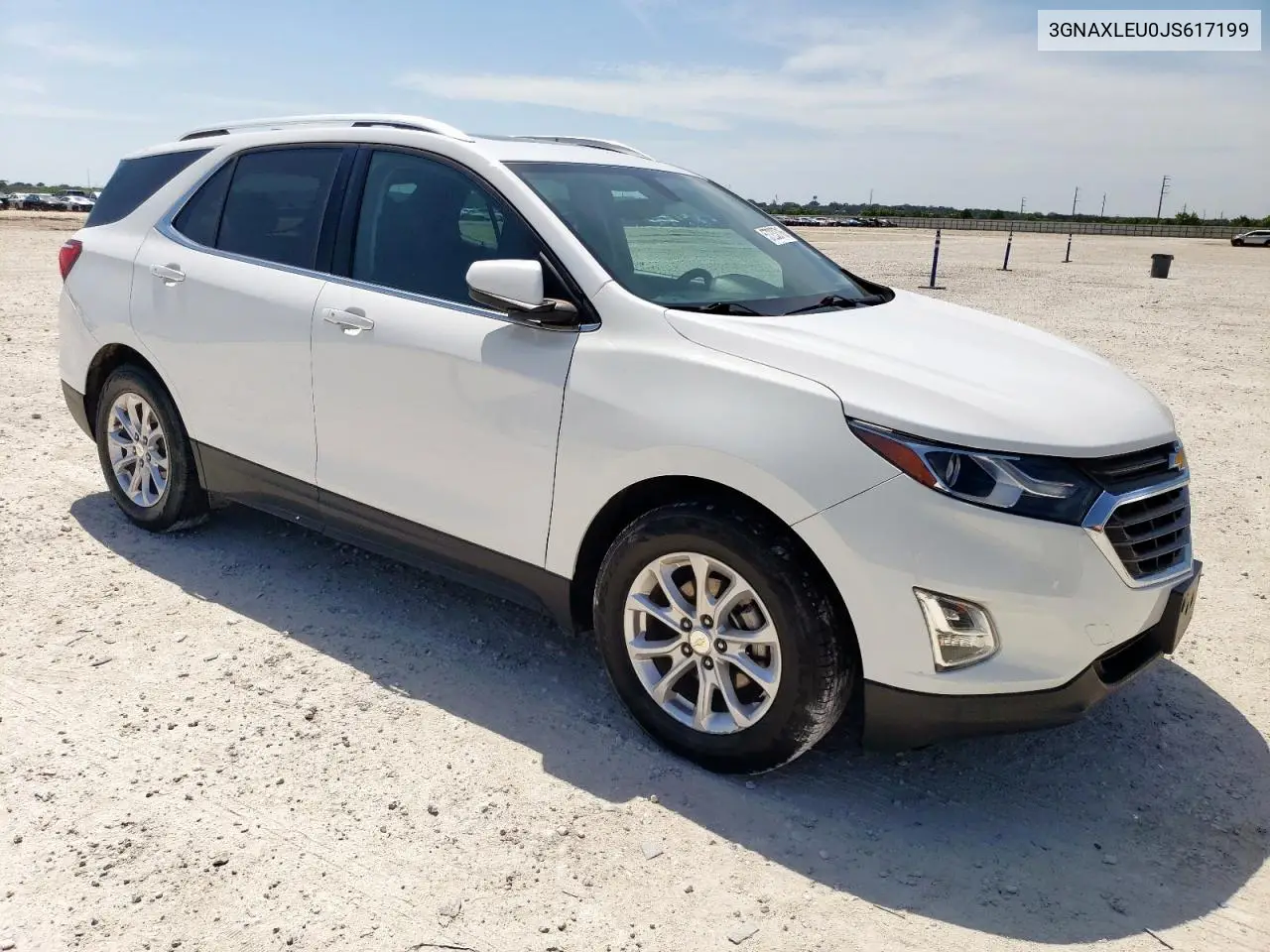 2018 Chevrolet Equinox Lt VIN: 3GNAXLEU0JS617199 Lot: 57232715