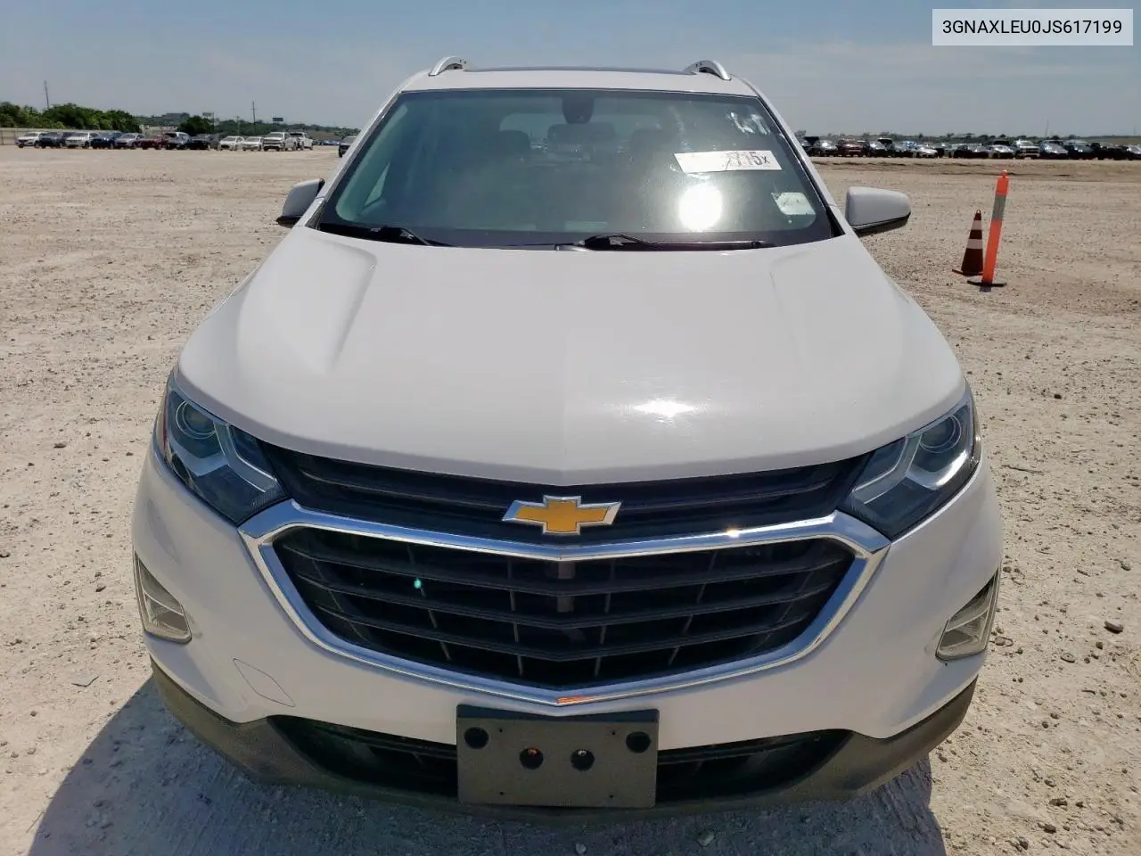 2018 Chevrolet Equinox Lt VIN: 3GNAXLEU0JS617199 Lot: 57232715
