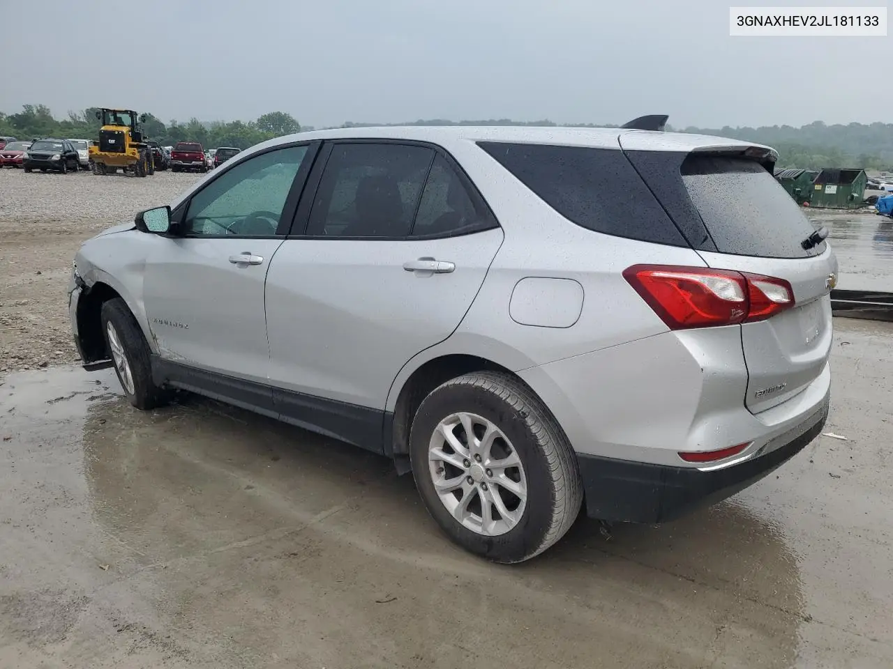 2018 Chevrolet Equinox Ls VIN: 3GNAXHEV2JL181133 Lot: 58309505