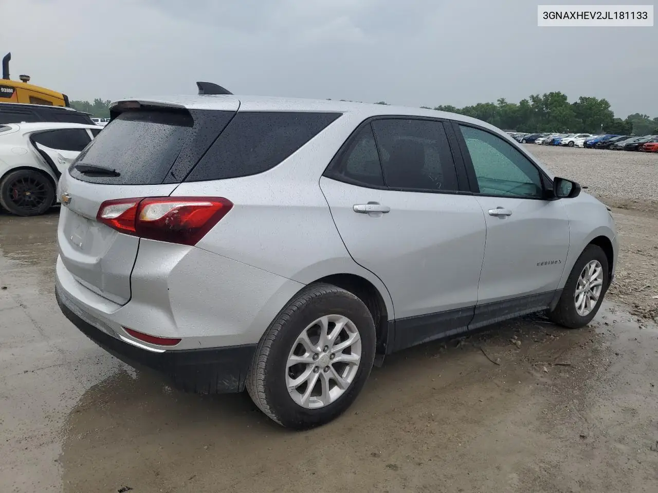 2018 Chevrolet Equinox Ls VIN: 3GNAXHEV2JL181133 Lot: 58309505