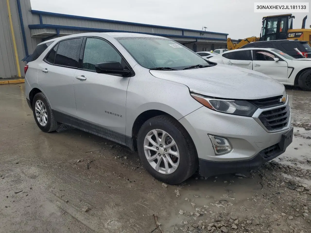2018 Chevrolet Equinox Ls VIN: 3GNAXHEV2JL181133 Lot: 58309505