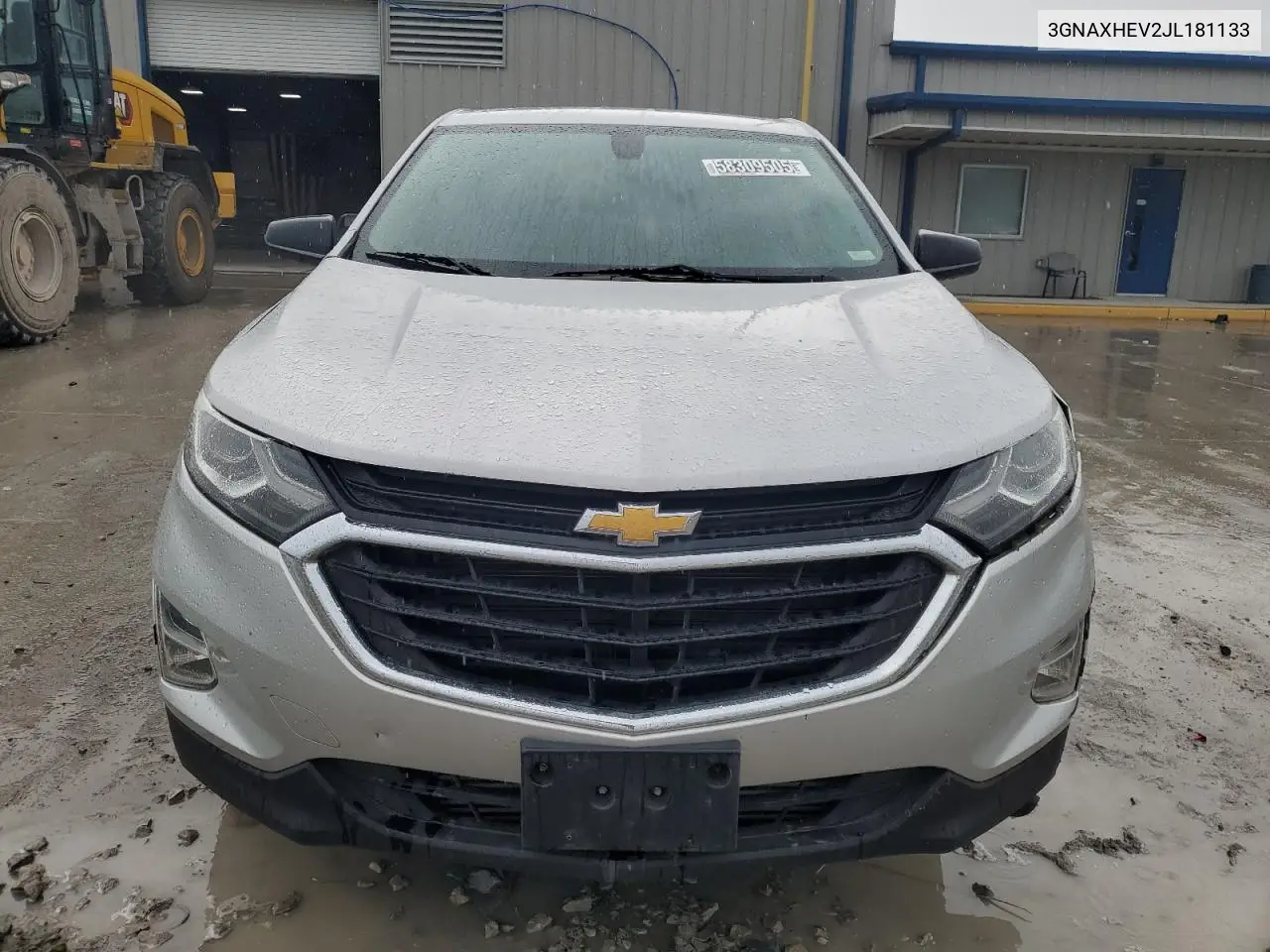 2018 Chevrolet Equinox Ls VIN: 3GNAXHEV2JL181133 Lot: 58309505