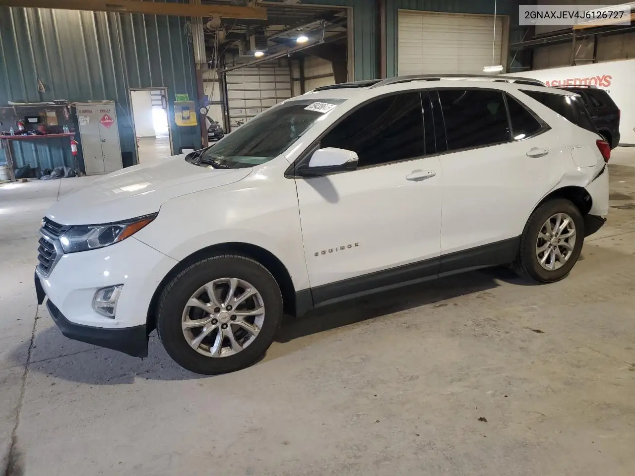 2018 Chevrolet Equinox Lt VIN: 2GNAXJEV4J6126727 Lot: 59438645