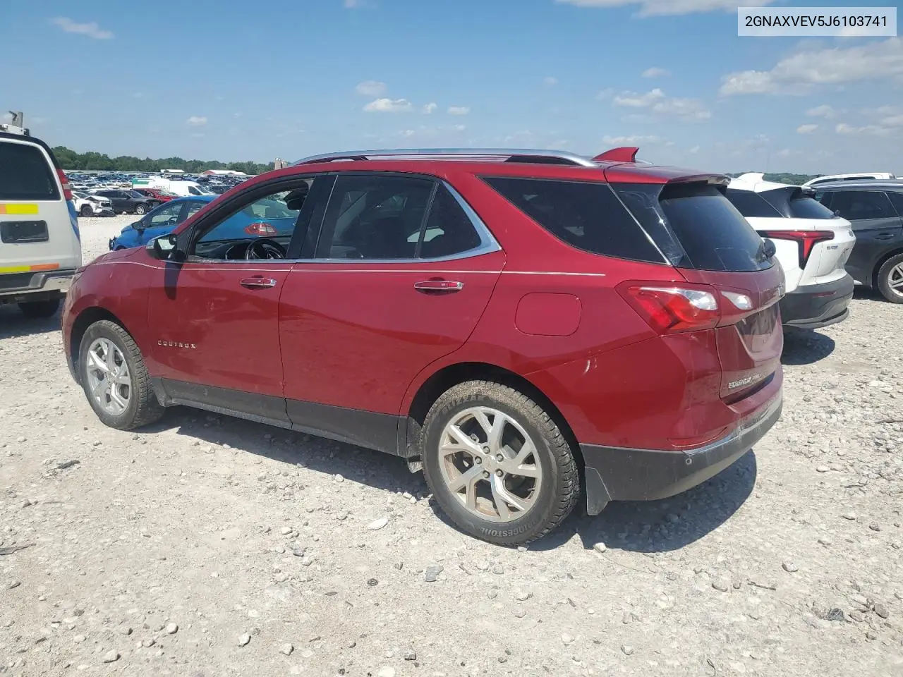 2018 Chevrolet Equinox Premier VIN: 2GNAXVEV5J6103741 Lot: 60978235