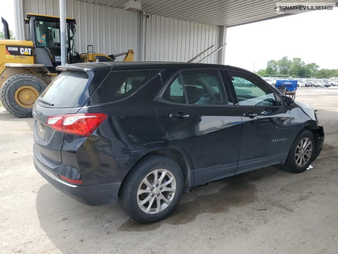 2018 Chevrolet Equinox Ls VIN: 3GNAXHEV1JL383400 Lot: 61842015