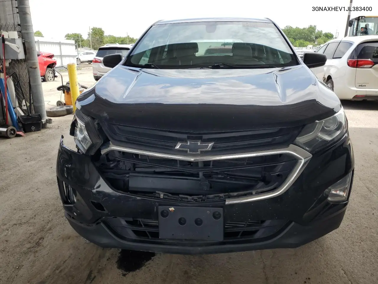 2018 Chevrolet Equinox Ls VIN: 3GNAXHEV1JL383400 Lot: 61842015