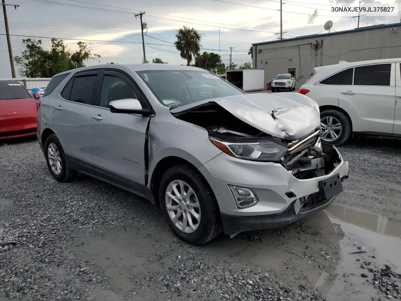 2018 Chevrolet Equinox Lt VIN: 3GNAXJEV9JL375827 Lot: 62064435