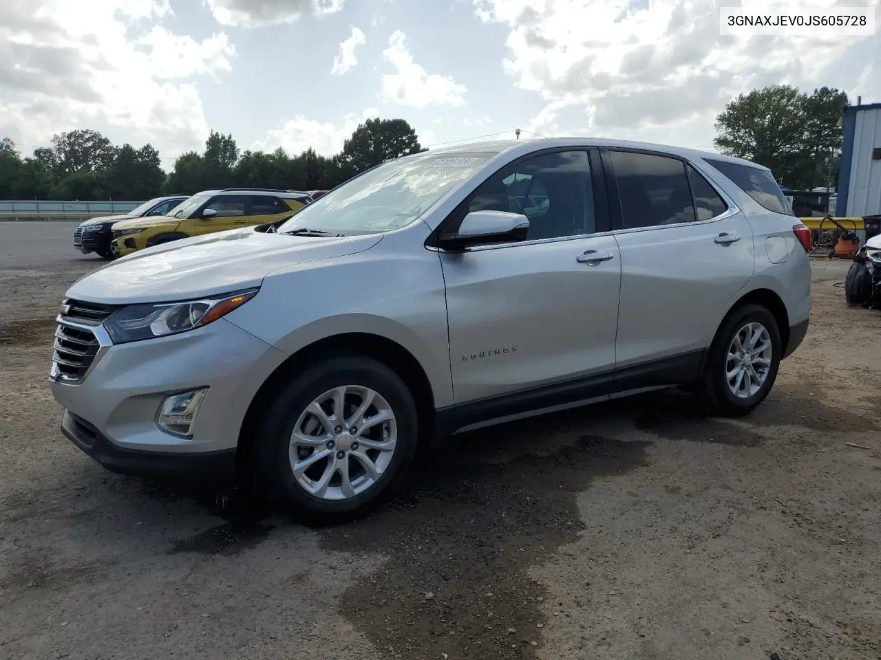 2018 Chevrolet Equinox Lt VIN: 3GNAXJEV0JS605728 Lot: 62109155