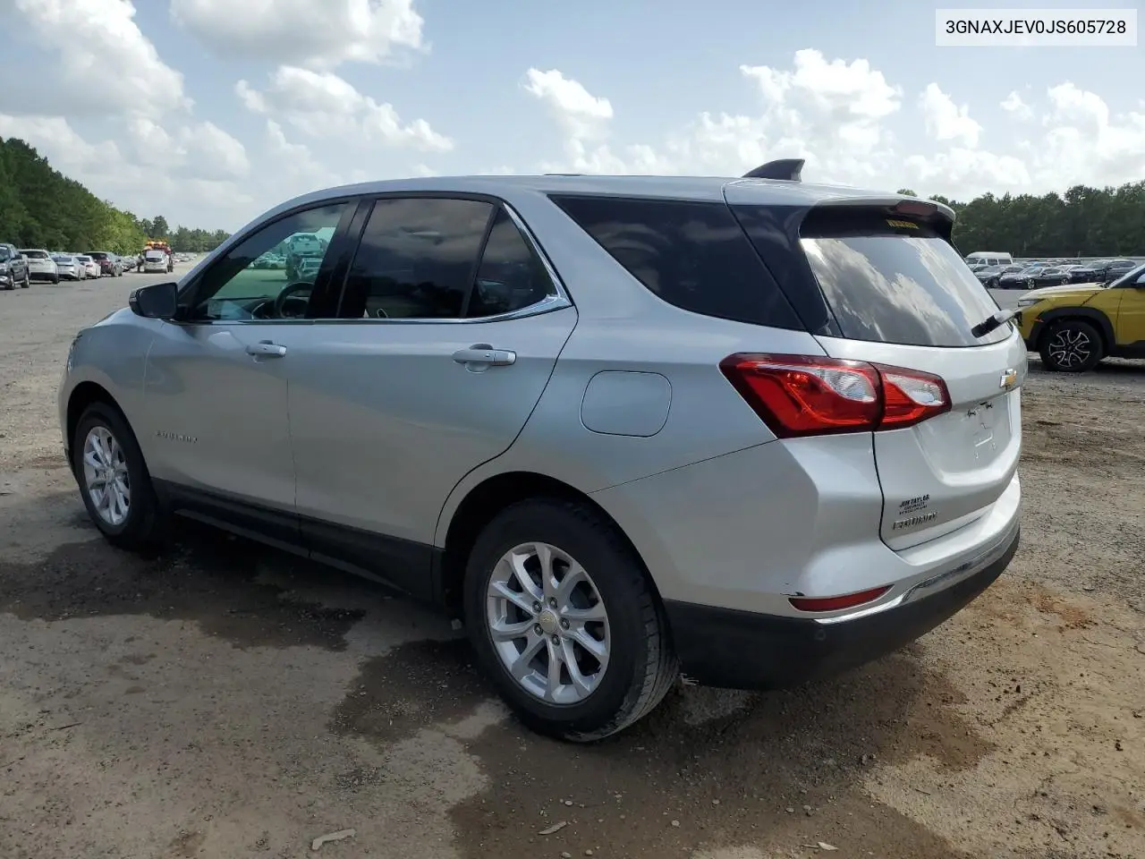 2018 Chevrolet Equinox Lt VIN: 3GNAXJEV0JS605728 Lot: 62109155