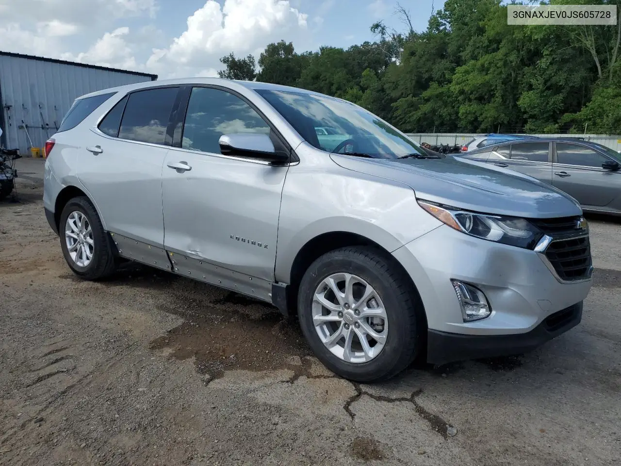 2018 Chevrolet Equinox Lt VIN: 3GNAXJEV0JS605728 Lot: 62109155