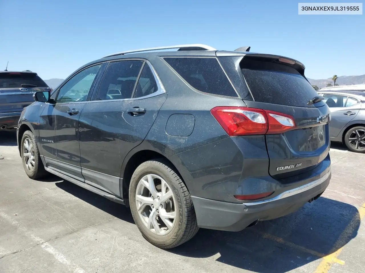 2018 Chevrolet Equinox Lt VIN: 3GNAXKEX9JL319555 Lot: 62384485