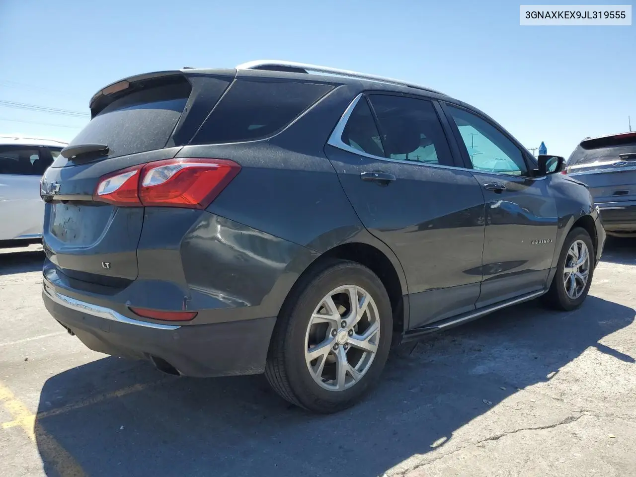 2018 Chevrolet Equinox Lt VIN: 3GNAXKEX9JL319555 Lot: 62384485