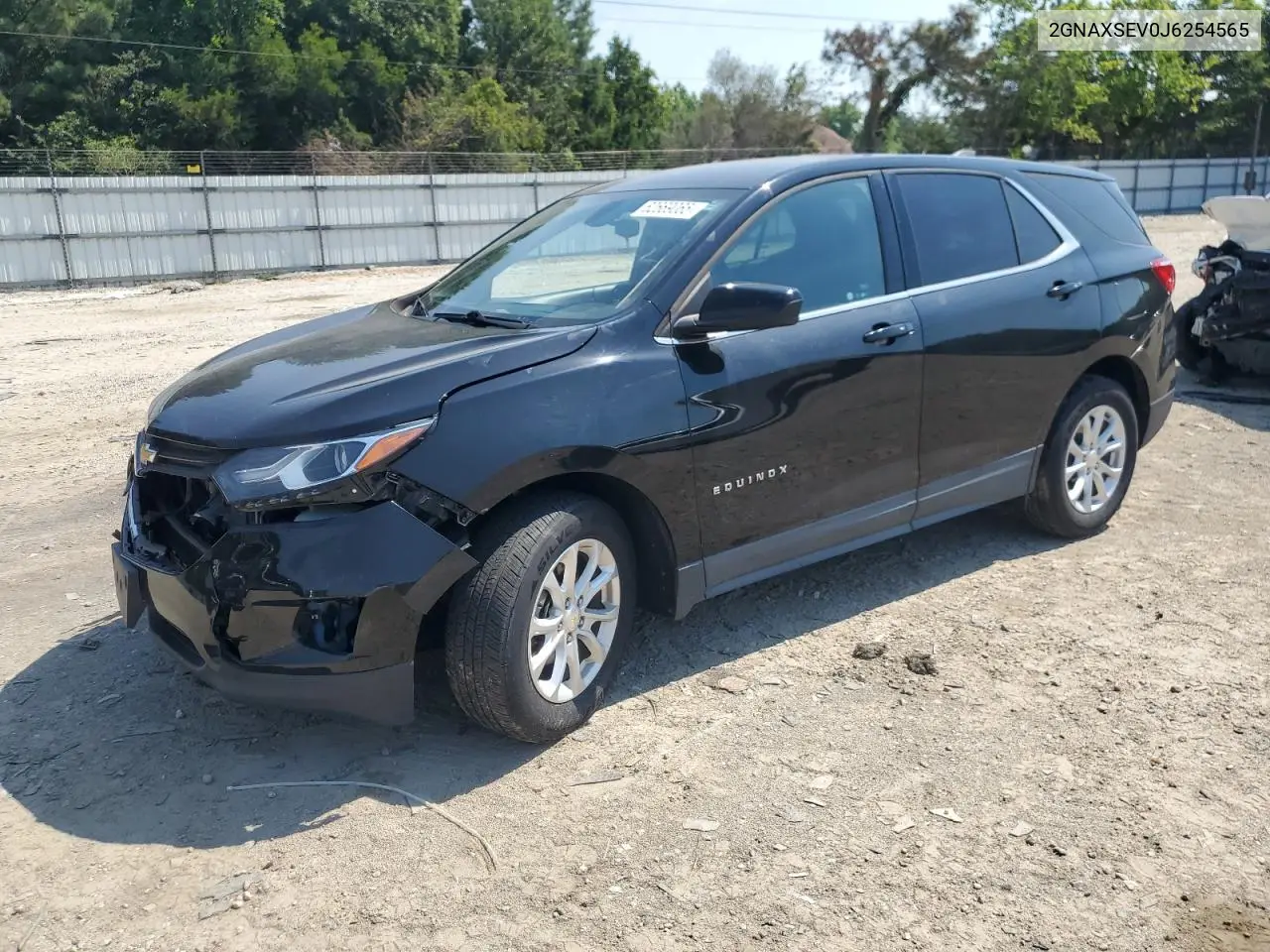 2018 Chevrolet Equinox Lt VIN: 2GNAXSEV0J6254565 Lot: 62669065