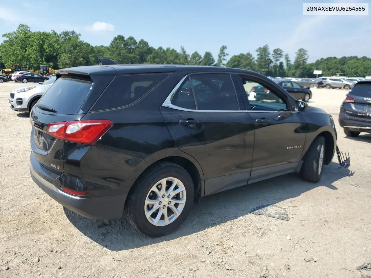 2018 Chevrolet Equinox Lt VIN: 2GNAXSEV0J6254565 Lot: 62669065