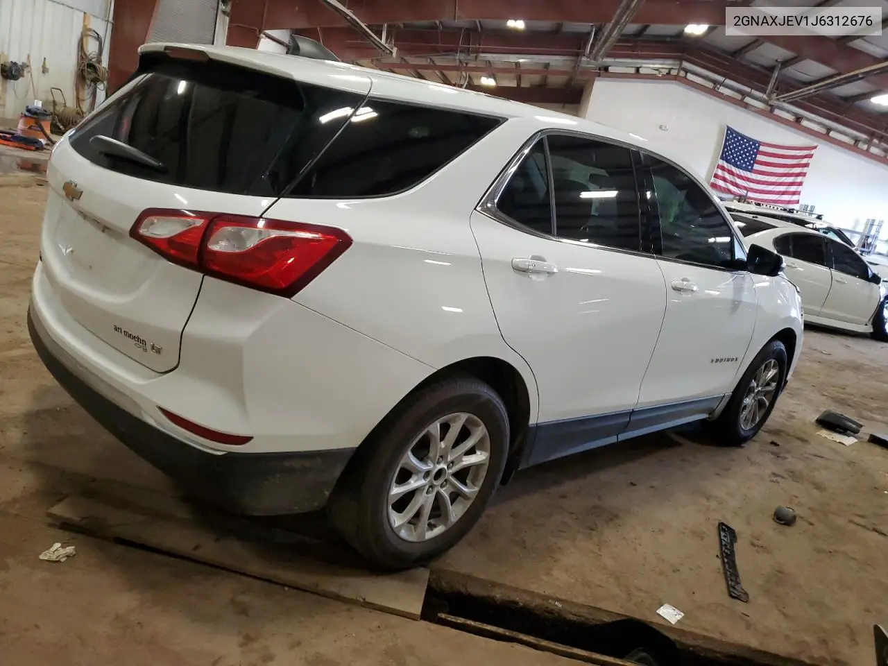 2018 Chevrolet Equinox Lt VIN: 2GNAXJEV1J6312676 Lot: 62719635