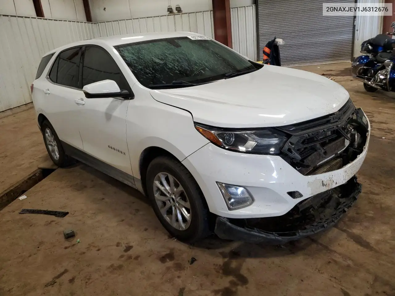 2018 Chevrolet Equinox Lt VIN: 2GNAXJEV1J6312676 Lot: 62719635