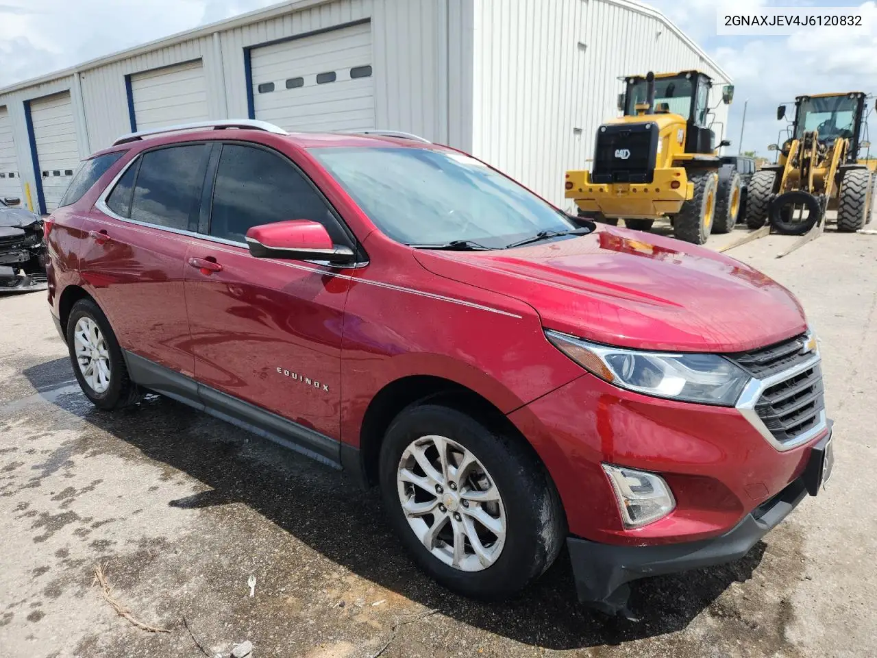 2018 Chevrolet Equinox Lt VIN: 2GNAXJEV4J6120832 Lot: 62751325