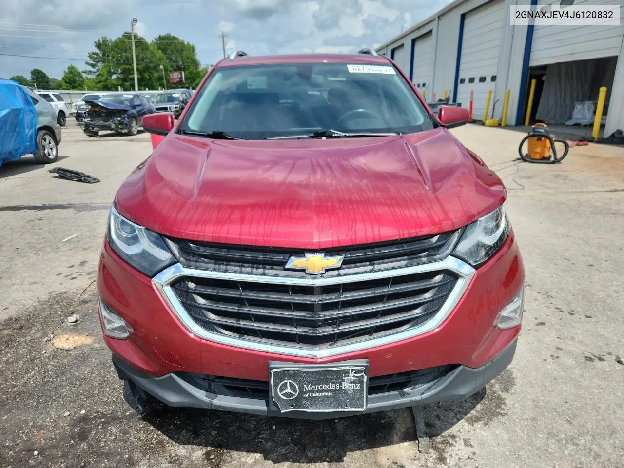 2018 Chevrolet Equinox Lt VIN: 2GNAXJEV4J6120832 Lot: 62751325