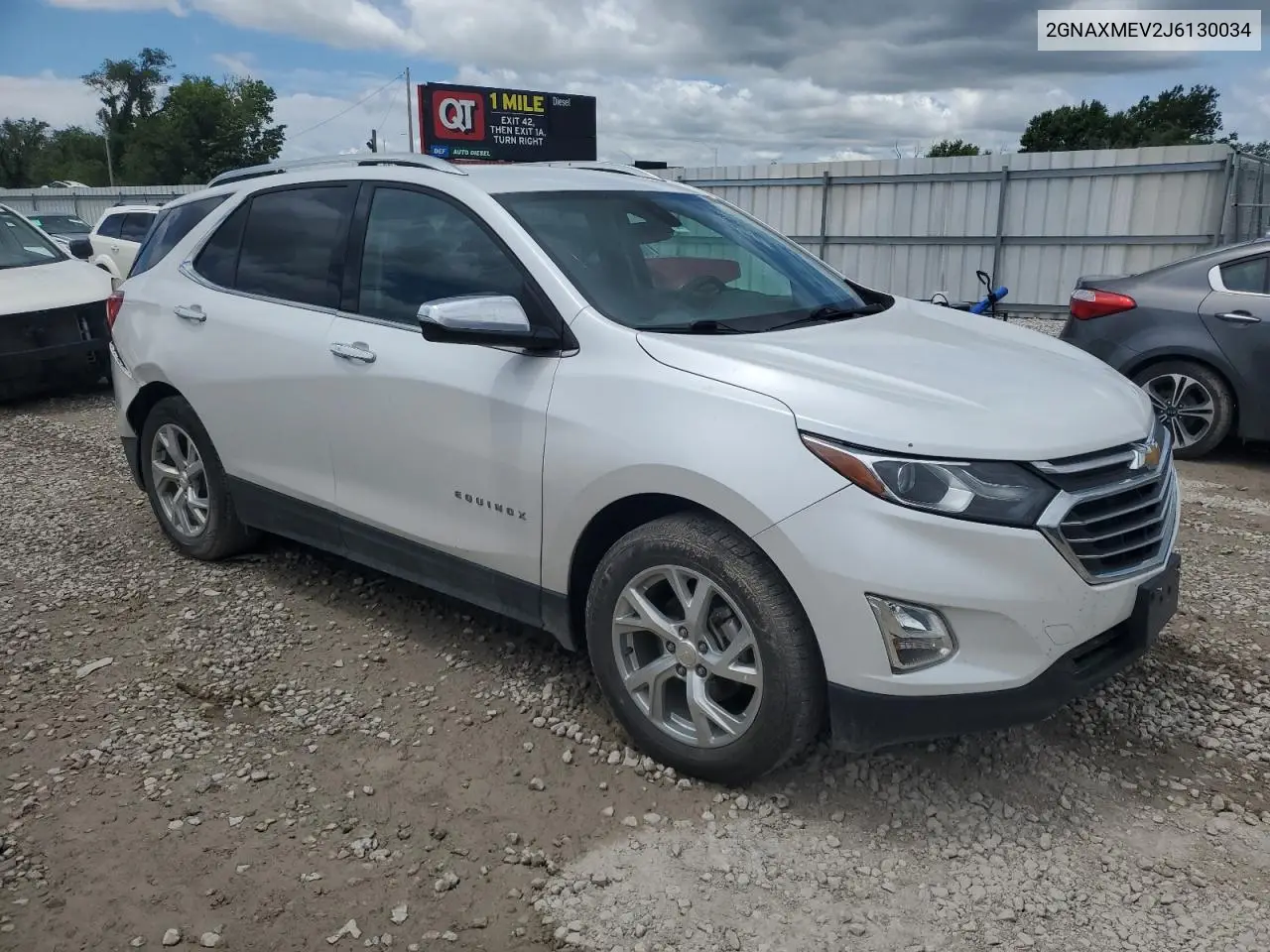 2018 Chevrolet Equinox Premier VIN: 2GNAXMEV2J6130034 Lot: 62883445