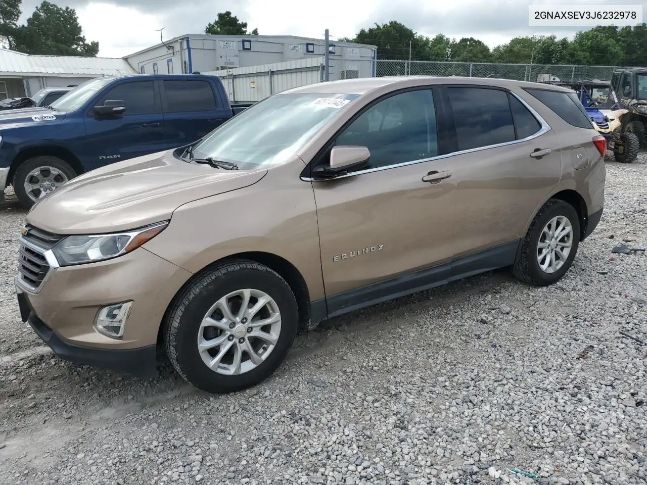 2018 Chevrolet Equinox Lt VIN: 2GNAXSEV3J6232978 Lot: 62914145