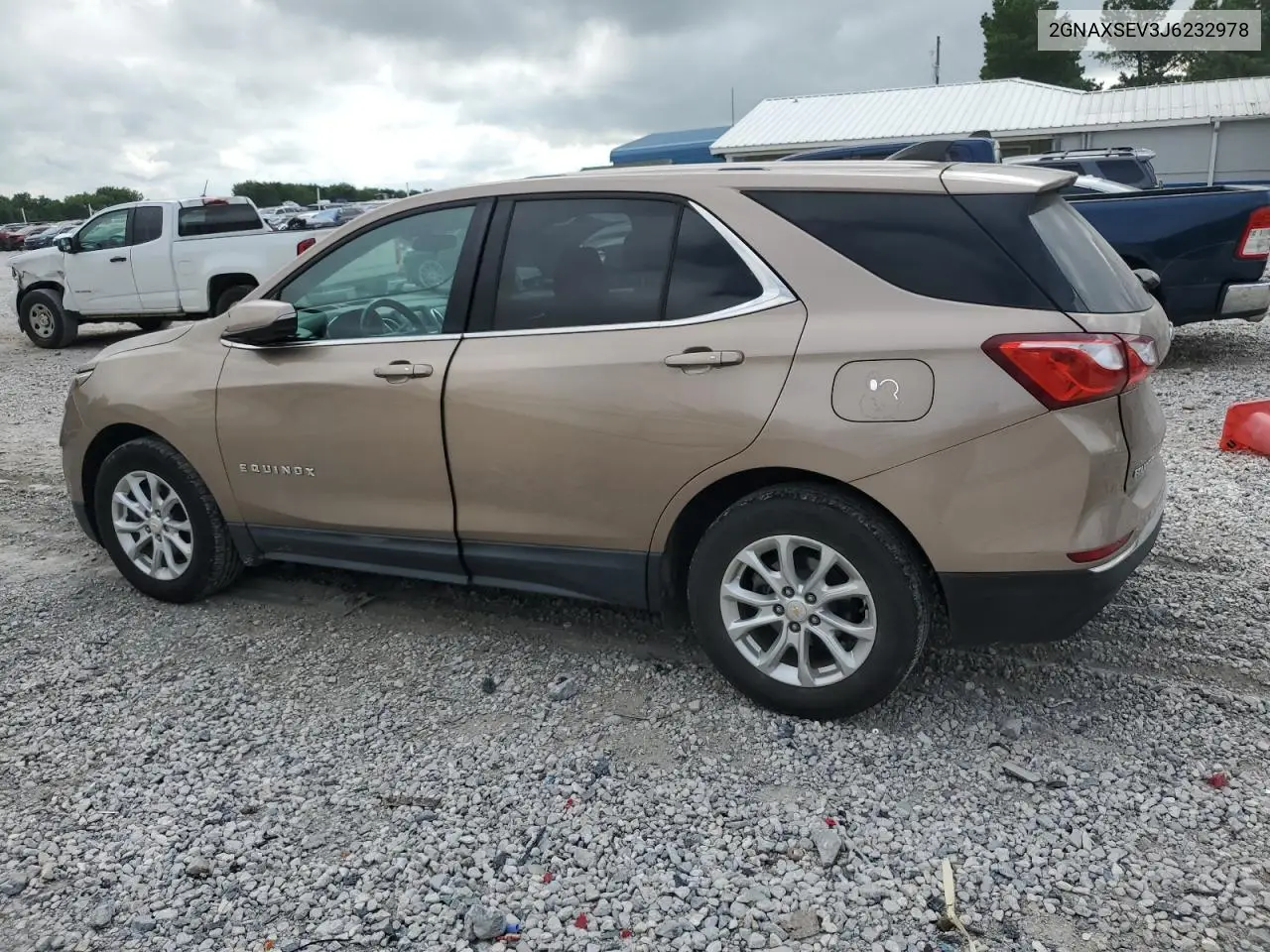2018 Chevrolet Equinox Lt VIN: 2GNAXSEV3J6232978 Lot: 62914145