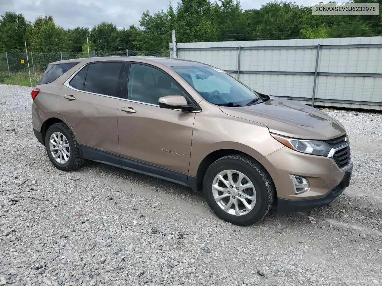 2018 Chevrolet Equinox Lt VIN: 2GNAXSEV3J6232978 Lot: 62914145