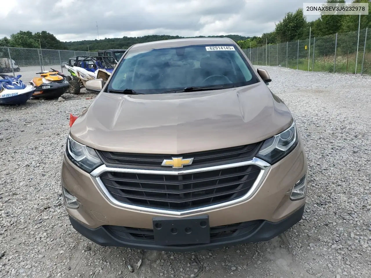 2018 Chevrolet Equinox Lt VIN: 2GNAXSEV3J6232978 Lot: 62914145