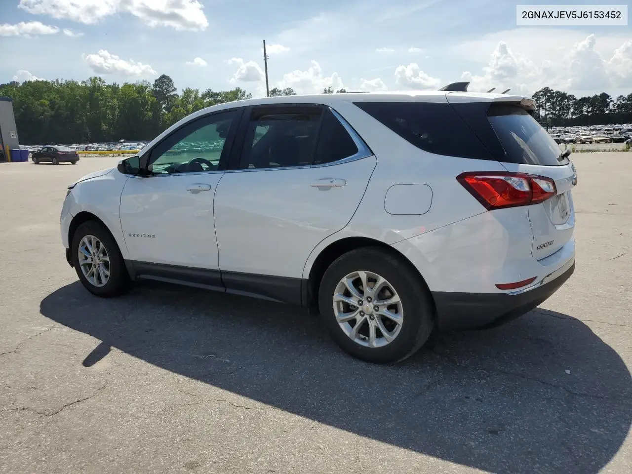 2018 Chevrolet Equinox Lt VIN: 2GNAXJEV5J6153452 Lot: 63000795