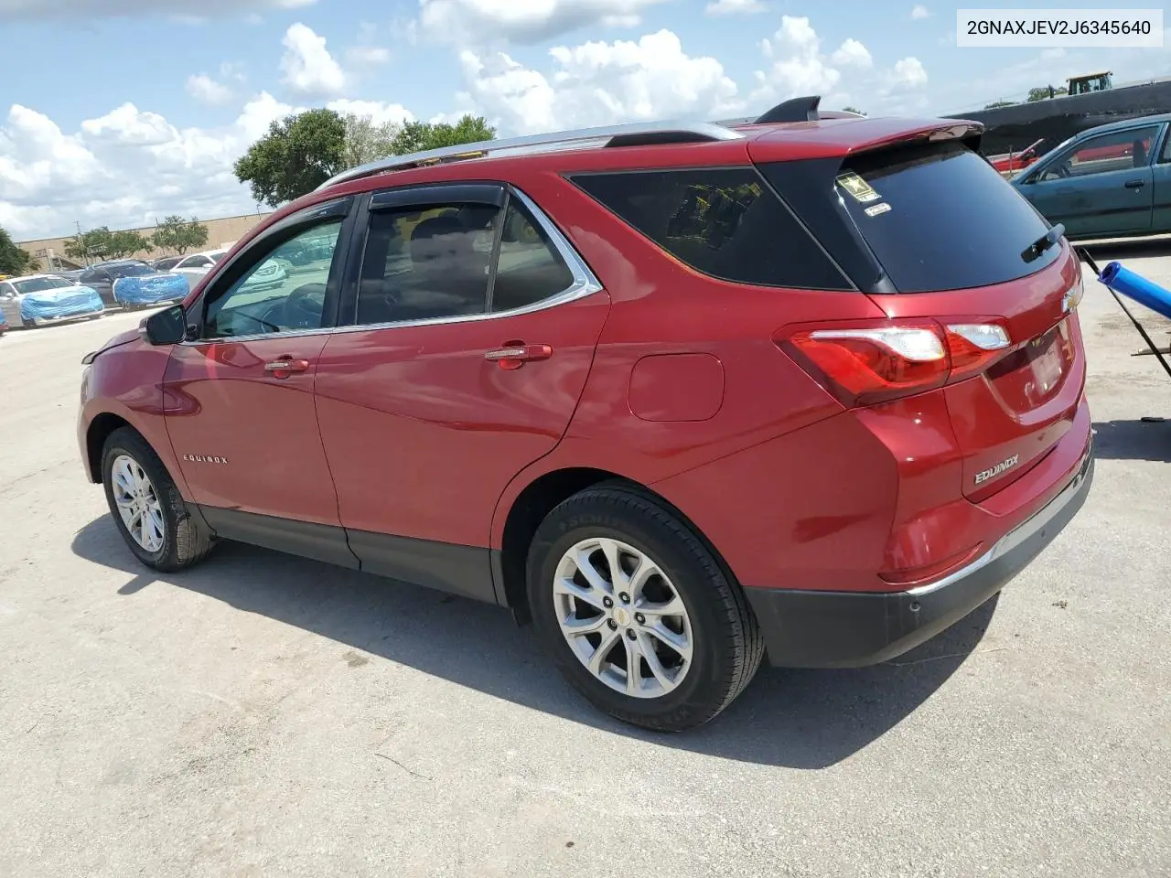 2018 Chevrolet Equinox Lt VIN: 2GNAXJEV2J6345640 Lot: 63108355