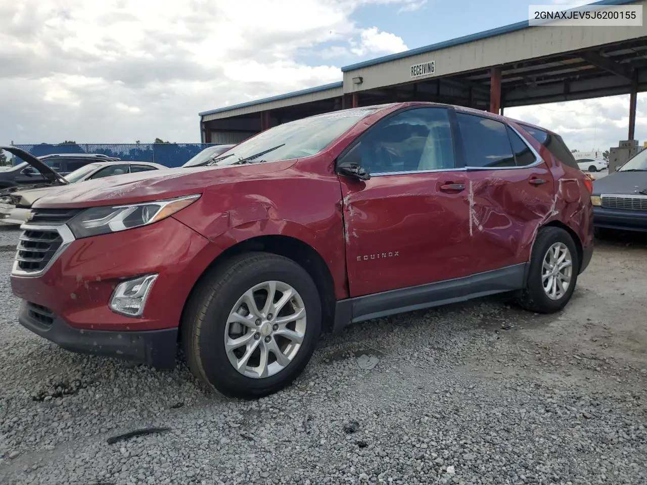2018 Chevrolet Equinox Lt VIN: 2GNAXJEV5J6200155 Lot: 63286325