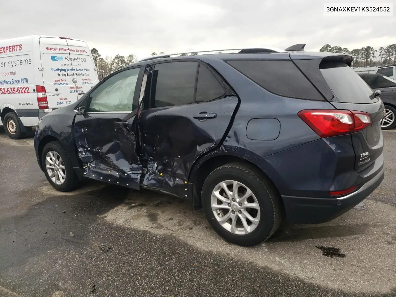 2019 Chevrolet Equinox Lt VIN: 3GNAXKEV1KS524552 Lot: 49980855