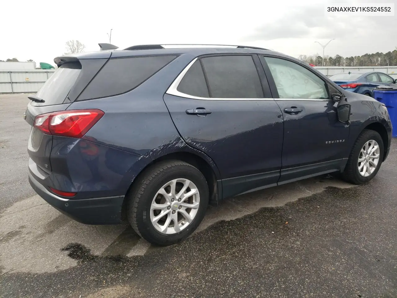 2019 Chevrolet Equinox Lt VIN: 3GNAXKEV1KS524552 Lot: 49980855