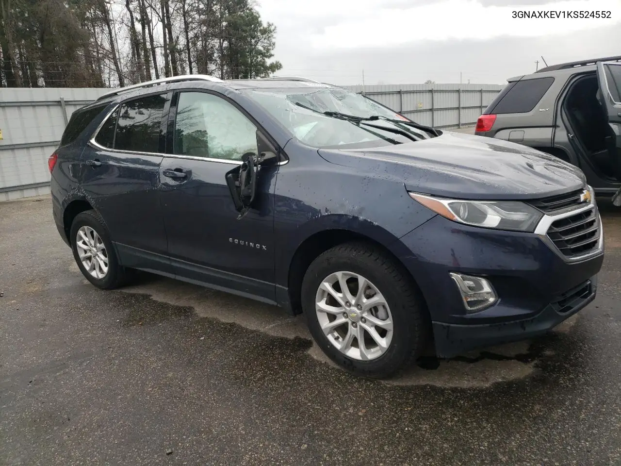 2019 Chevrolet Equinox Lt VIN: 3GNAXKEV1KS524552 Lot: 49980855