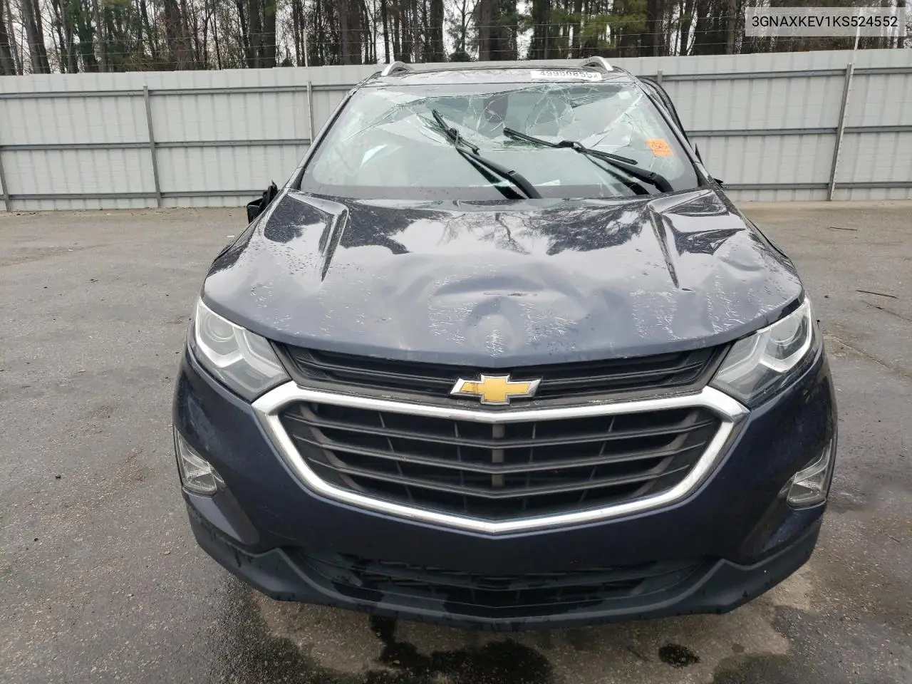 2019 Chevrolet Equinox Lt VIN: 3GNAXKEV1KS524552 Lot: 49980855